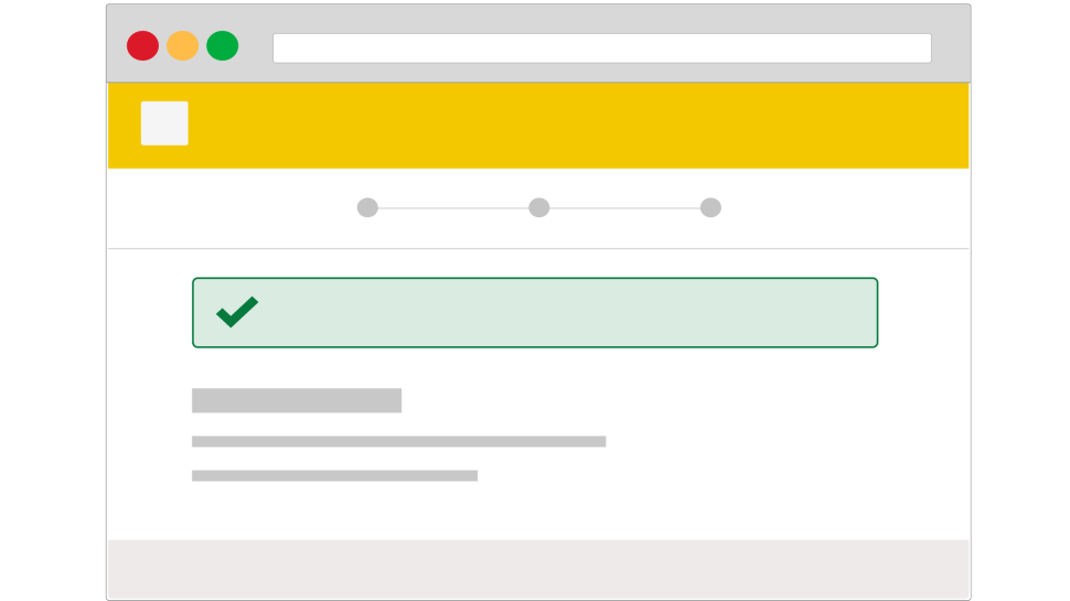 Screenshot showing that the Customer is verified and authorisation grant code sent to counterparty.